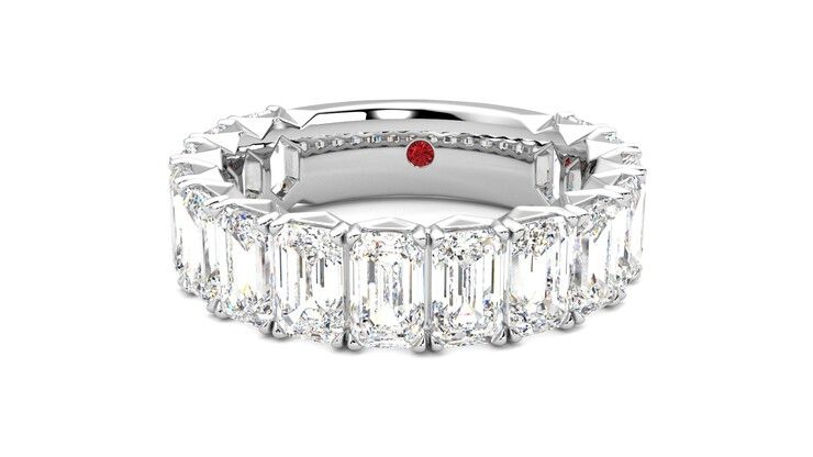 Taylor & Hart Everlia Wedding Ring 360 degree image 28