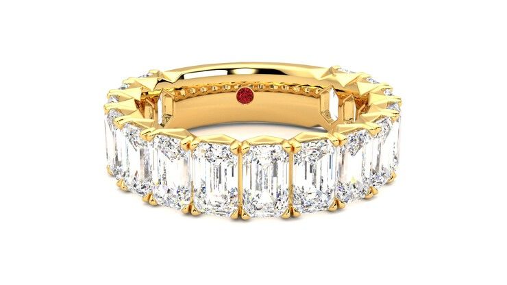 Taylor & Hart Everlia Wedding Ring 360 degree image 2
