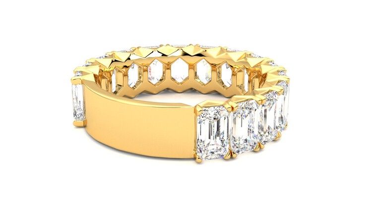 Taylor & Hart Everlia Wedding Ring 360 degree image 13