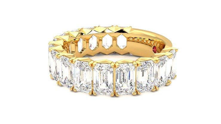 Taylor & Hart Everlia Wedding Ring 360 degree image 22