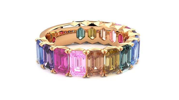 Taylor & Hart Everlia Wedding Ring 360 degree image 8