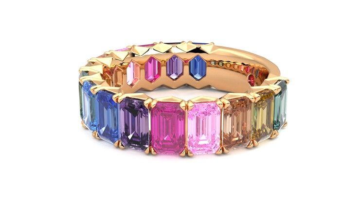 Taylor & Hart Everlia Wedding Ring 360 degree image 22