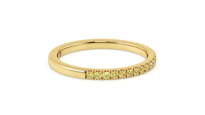 Taylor & Hart Freesia Wedding Ring 360 degree image 6