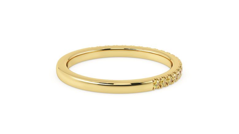 Taylor & Hart Freesia Wedding Ring 360 degree image 10