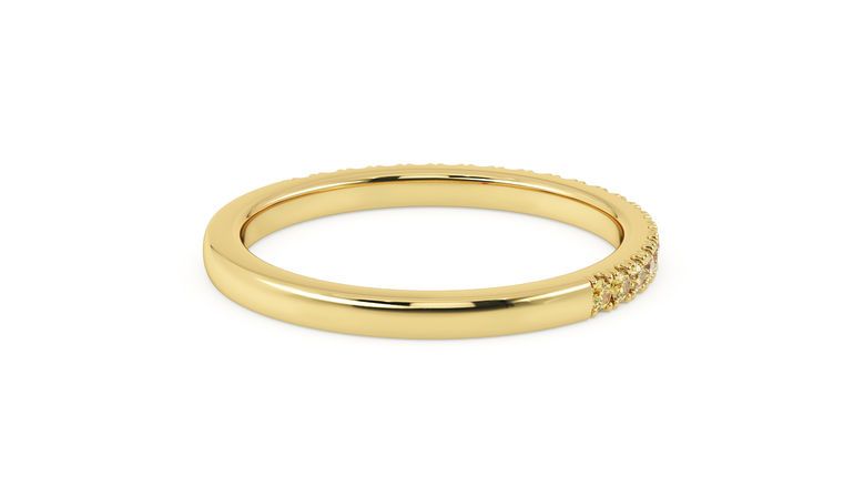 Taylor & Hart Freesia Wedding Ring 360 degree image 11