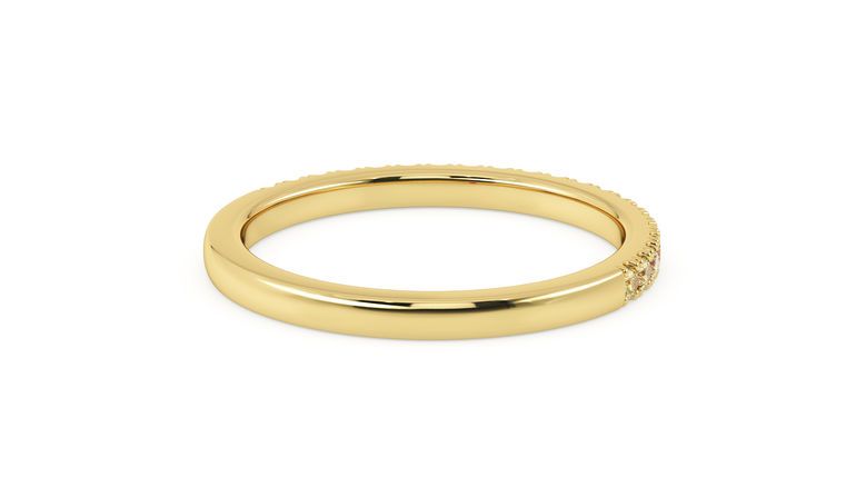 Taylor & Hart Freesia Wedding Ring 360 degree image 12
