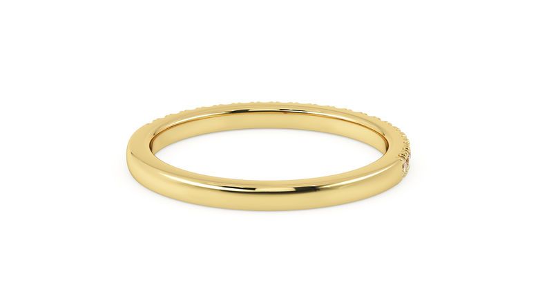 Taylor & Hart Freesia Wedding Ring 360 degree image 13