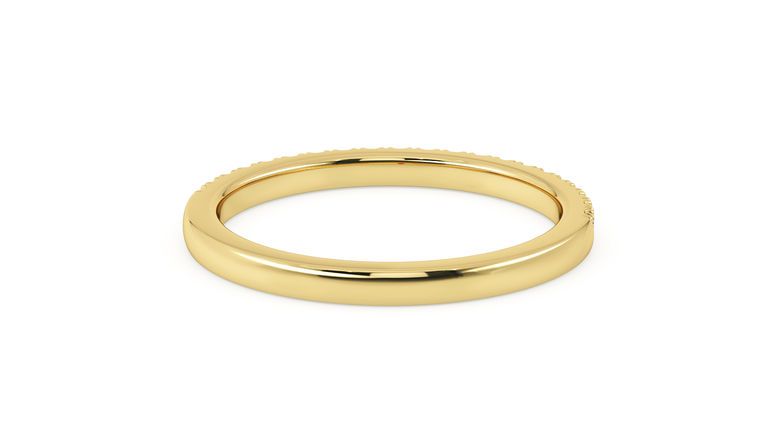 Taylor & Hart Freesia Wedding Ring 360 degree image 14