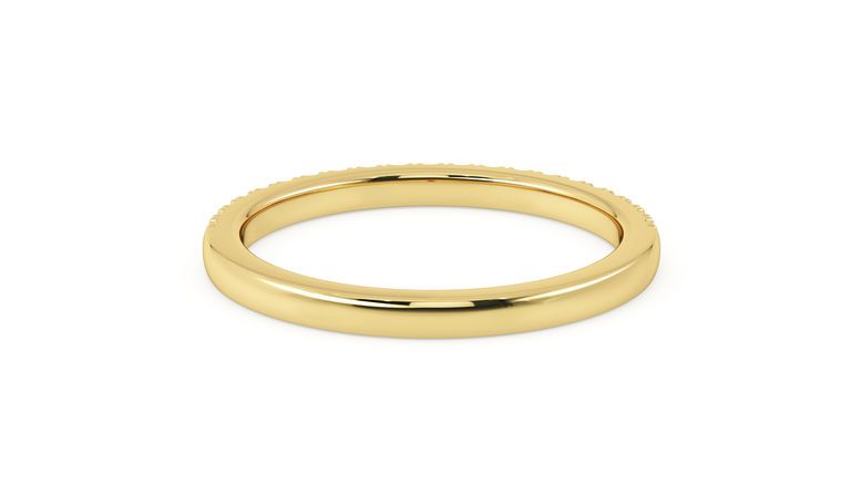 Taylor & Hart Freesia Wedding Ring 360 degree image 15