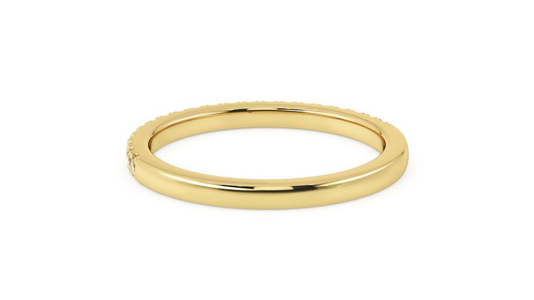 Taylor & Hart Freesia Wedding Ring 360 degree image 17