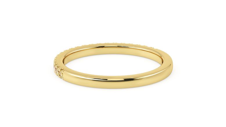 Taylor & Hart Freesia Wedding Ring 360 degree image 18