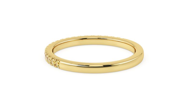 Taylor & Hart Freesia Wedding Ring 360 degree image 19