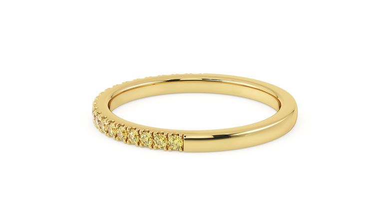 Taylor & Hart Freesia Wedding Ring 360 degree image 22