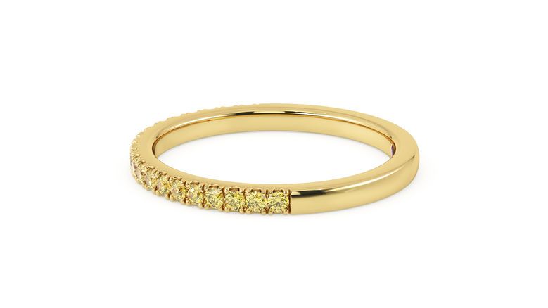 Taylor & Hart Freesia Wedding Ring 360 degree image 23