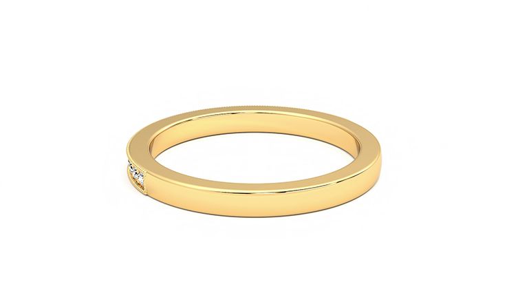 Taylor & Hart Gardenia Wedding Ring 360 degree image 17