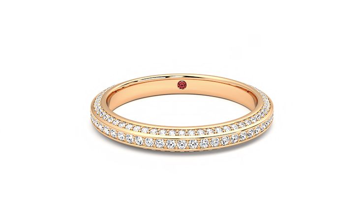 Taylor & Hart Gerber Wedding Ring 360 degree image 14