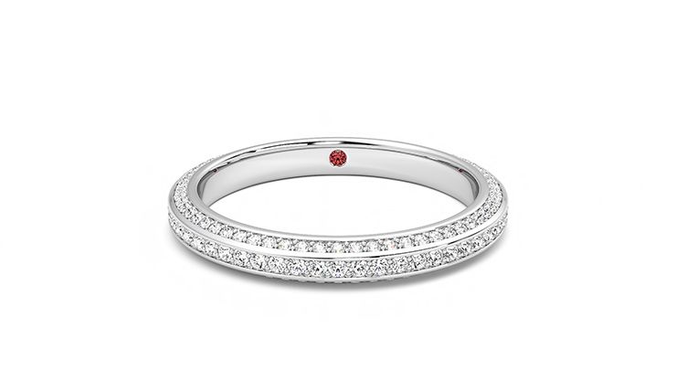 Taylor & Hart Gerber Wedding Ring 360 degree image 0