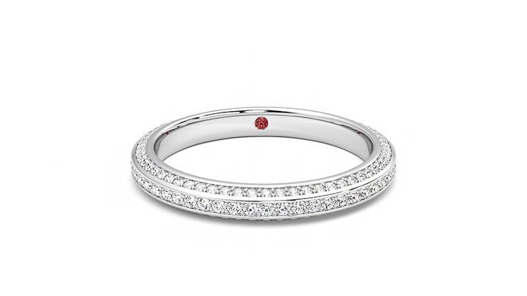 Taylor & Hart Gerber Wedding Ring 360 degree image 1