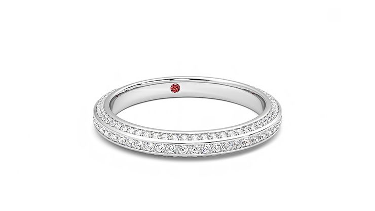 Taylor & Hart Gerber Wedding Ring 360 degree image 3