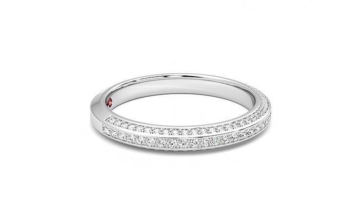 Taylor & Hart Gerber Wedding Ring 360 degree image 9