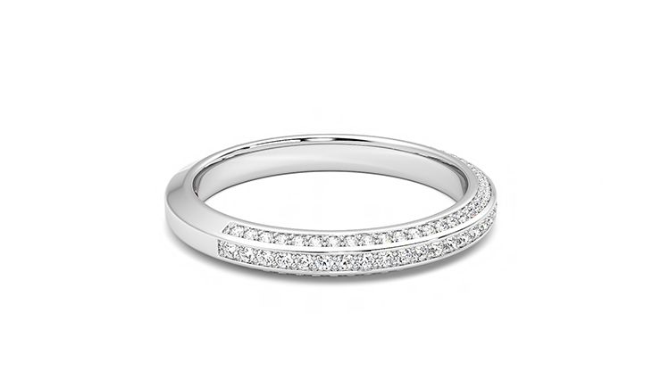 Taylor & Hart Gerber Wedding Ring 360 degree image 10