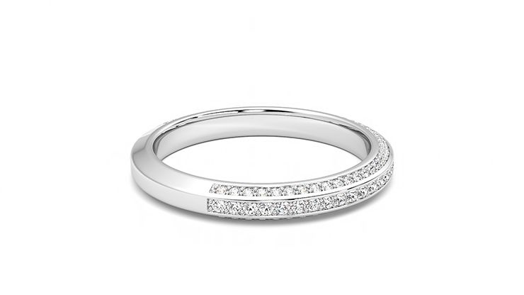 Taylor & Hart Gerber Wedding Ring 360 degree image 11