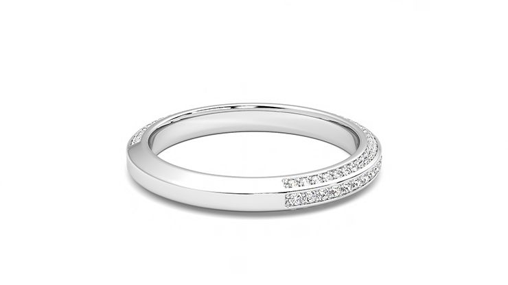 Taylor & Hart Gerber Wedding Ring 360 degree image 13