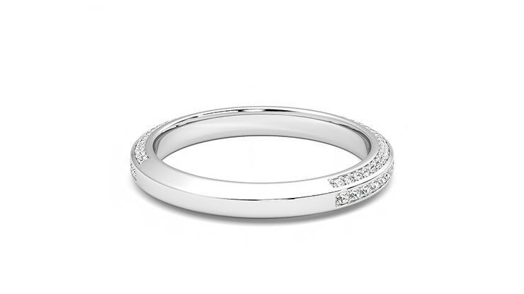 Taylor & Hart Gerber Wedding Ring 360 degree image 14