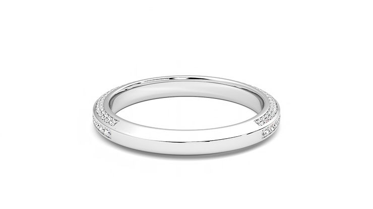 Taylor & Hart Gerber Wedding Ring 360 degree image 15
