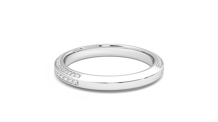 Taylor & Hart Gerber Wedding Ring 360 degree image 16