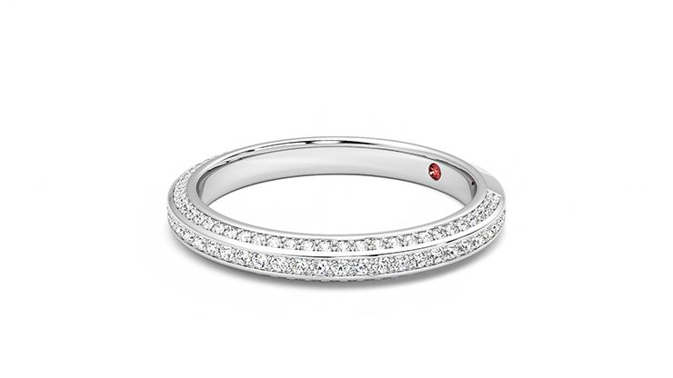 Taylor & Hart Gerber Wedding Ring 360 degree image 23