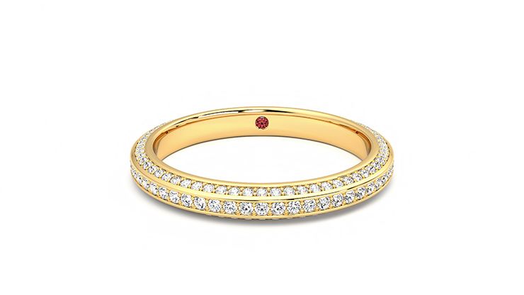 Taylor & Hart Gerber Wedding Ring 360 degree image 6