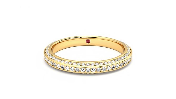 Taylor & Hart Gerber Wedding Ring 360 degree image 10
