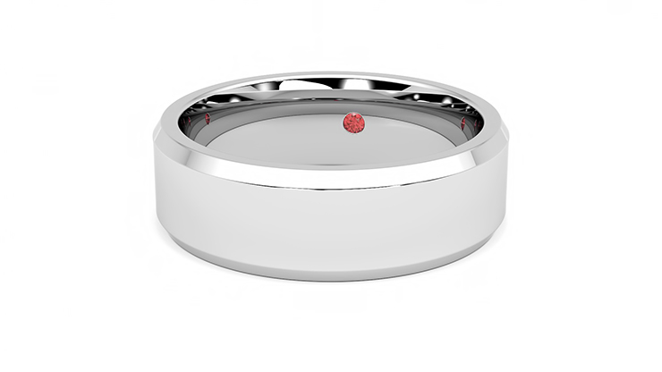 Taylor & Hart Glencoe Wedding Ring 360 degree image 26