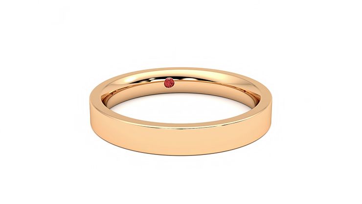 Taylor & Hart Hawthorn Wedding Ring 360 degree image 3