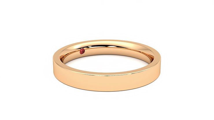 Taylor & Hart Hawthorn Wedding Ring 360 degree image 6