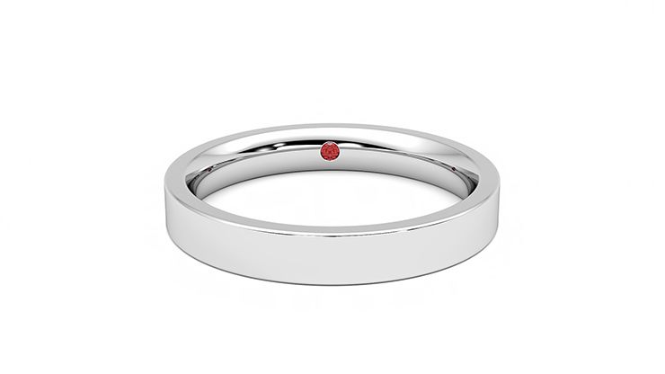 Taylor & Hart Hawthorn Wedding Ring 360 degree image 1