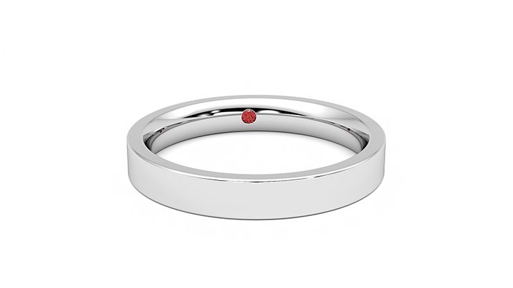 Taylor & Hart Hawthorn Wedding Ring 360 degree image 2