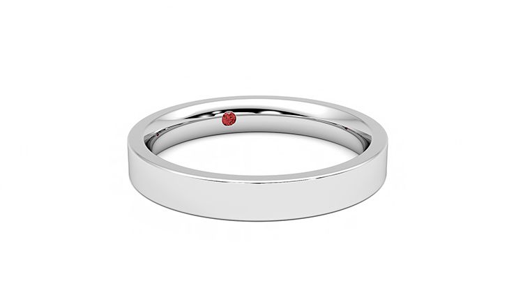 Taylor & Hart Hawthorn Wedding Ring 360 degree image 4