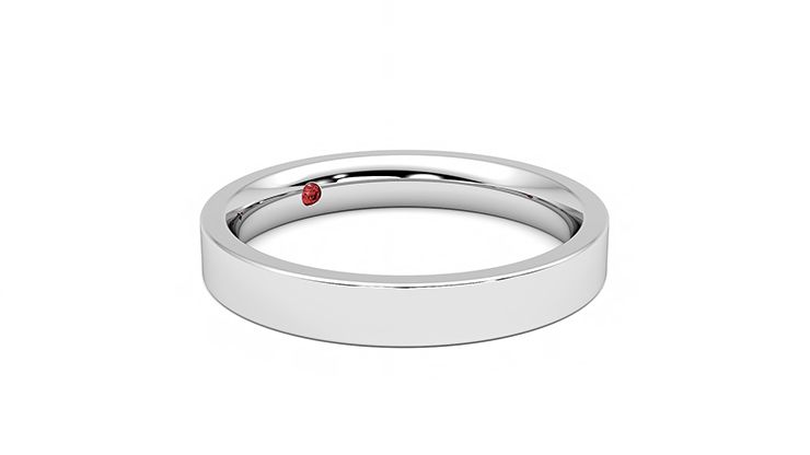 Taylor & Hart Hawthorn Wedding Ring 360 degree image 6