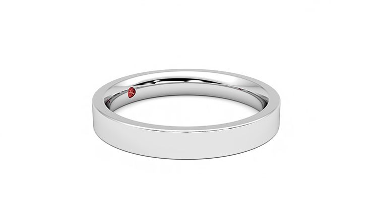 Taylor & Hart Hawthorn Wedding Ring 360 degree image 7