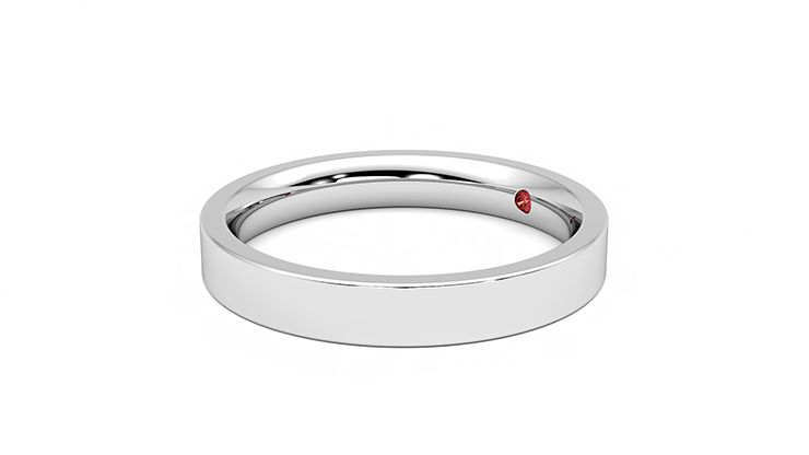 Taylor & Hart Hawthorn Wedding Ring 360 degree image 23
