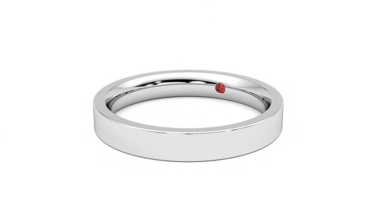 Taylor & Hart Hawthorn Wedding Ring 360 degree image 25