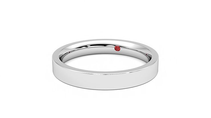 Taylor & Hart Hawthorn Wedding Ring 360 degree image 26