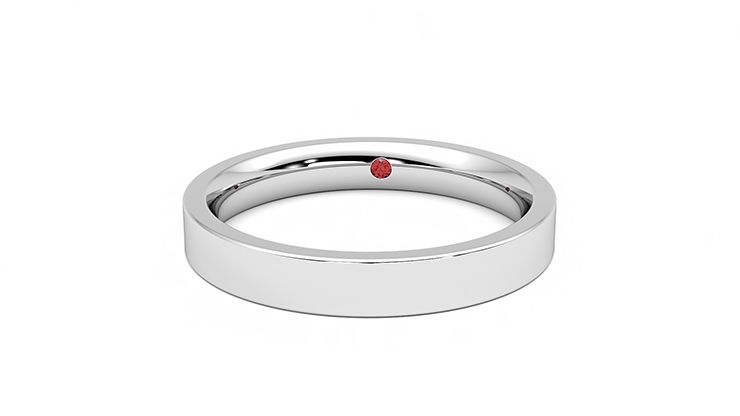 Taylor & Hart Hawthorn Wedding Ring 360 degree image 28