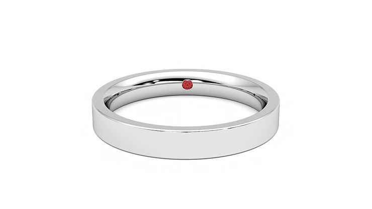 Taylor & Hart Hawthorn Wedding Ring 360 degree image 29