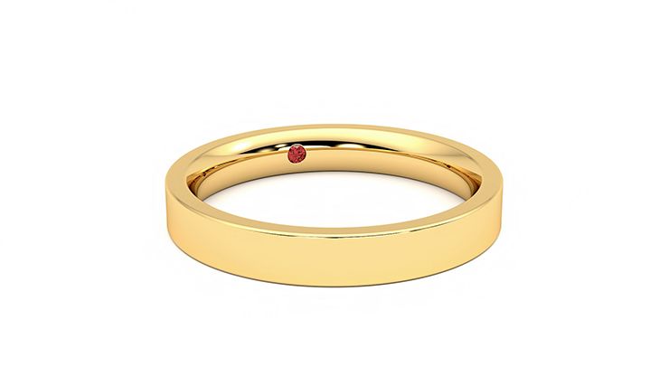 Taylor & Hart Hawthorn Wedding Ring 360 degree image 4