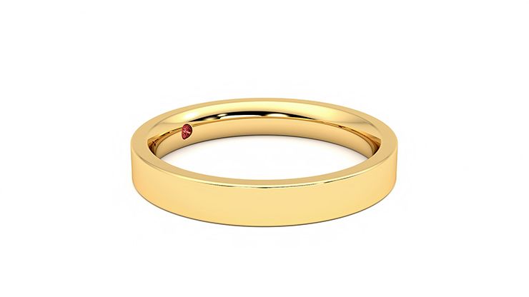 Taylor & Hart Hawthorn Wedding Ring 360 degree image 7