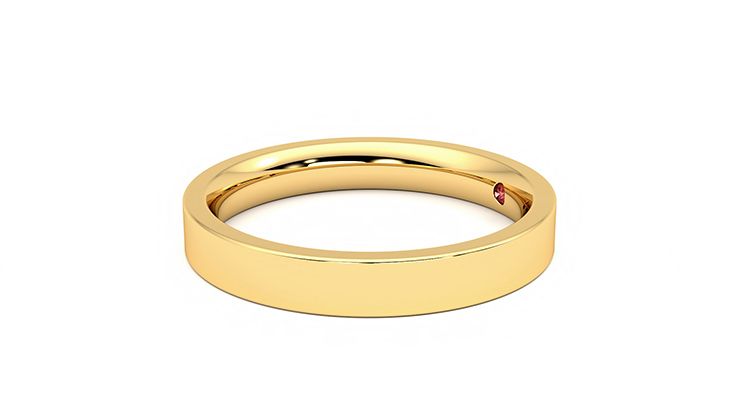 Taylor & Hart Hawthorn Wedding Ring 360 degree image 22