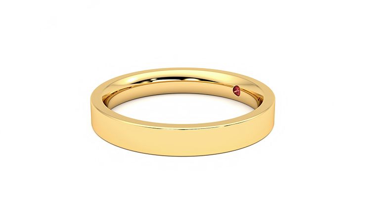 Taylor & Hart Hawthorn Wedding Ring 360 degree image 23